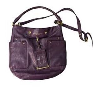 Marc by Marc Jacob’s Purple Leather Hobo Bag